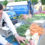 Marché local de Condrieu