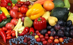 Des fruits et des légumes