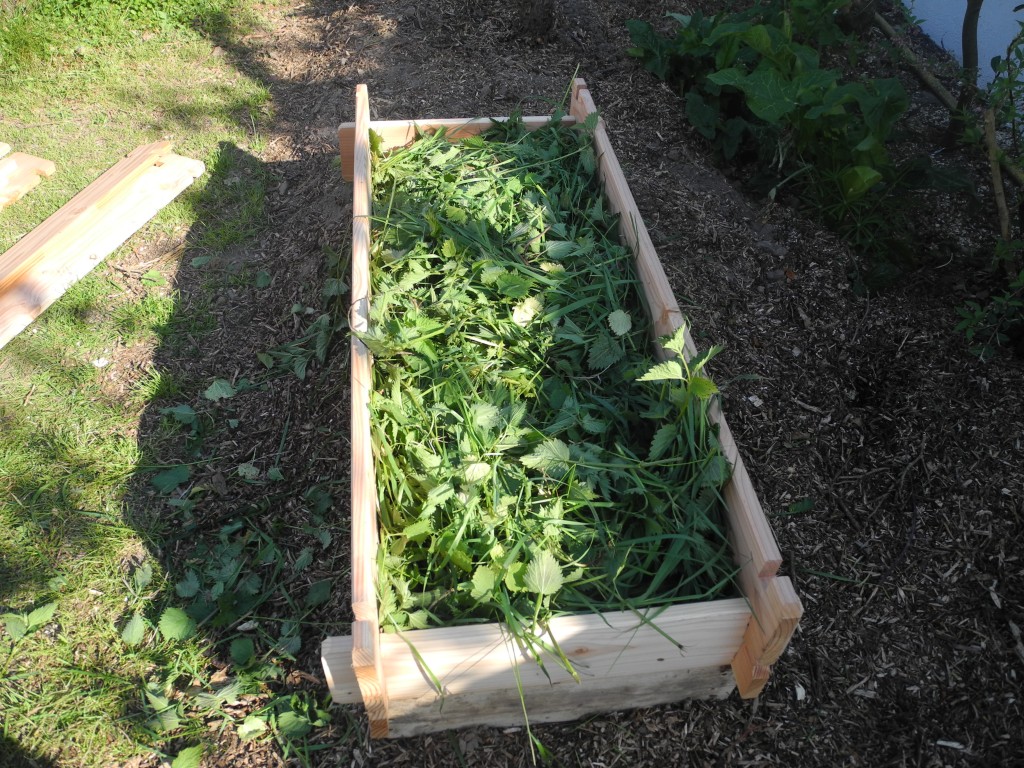 Montage de jardinière en bois 