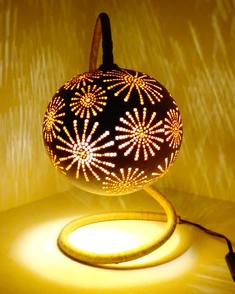 lampe gourde